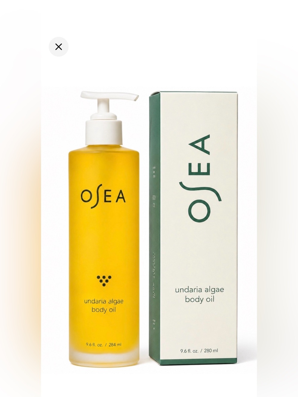 Osea Undaria Algae Body Oil — 9.6 oz bottle new in box